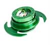Generation 3.0 Quick Release Steering Wheel Hub Green Body & Green Ring - image 1