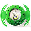 Generation 3.0 Quick Release Steering Wheel Hub Green Body & Green Ring - image 2