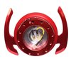 Generation 4.0 Quick Release Steering Wheel Hub - Red Body with Red Ring - image 2