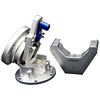 Steering Wheel Quick Tilt System with Lock Silver - image 1