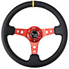 Deep Dish Sport Steering Wheel Diameter: 13.78" (350mm) - image 1