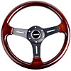 Wood Grain 330 mm Steering Wheel - image 1