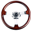 Wood Grain Steering Wheel Diameter: 12.99" (330mm) - image 1