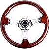 Wood Grain Steering Wheel Diameter: 12.99" (330mm) - image 1
