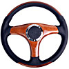 Wood Grain Steering Wheel Diameter: 13.78" (350mm) - image 1
