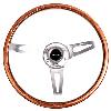 Wood Grain 380 mm Steering Wheel - image 1