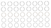 C10218-STD Piston Ring Set for 1996-2009 Isuzu, Cadillac, Chevrolet, GMC 5.7L, 6.0L [Standard Size]