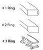 C10218-STD Piston Ring Set for 1996-2009 Isuzu, Cadillac, Chevrolet, GMC 5.7L, 6.0L [Standard Size] - image 2