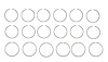 C10246-STD Piston Ring Set for 2002-2009 Dodge 5.9L [Standard Size] - image 1