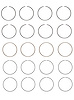 C31894-.50 Piston Ring Set for 2011-2020 Kia, Hyundai 1.8L, 2.0L [0.50 mm Undersize] - image 1