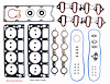 C364HS-A Engine Gasket Set for 2000 Chevrolet 6.0L - image 1