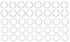 C39158-030 Piston Ring Set for 1959-2001 Chrysler, Dodge 5.2L [+0.030 in. Oversize] - image 1