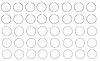 C40538-040 Piston Ring Set for 1965-1991 Ford 5.8L, 5.9L, 6.1L, 6.4L [+0.040 in. Oversize]