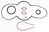 C496CS-A Engine Gasket Set for 2001-2007 Chevrolet, GMC 8.1L - image 1