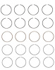 C76134-STD Piston Ring Set for 1989-1994 Nissan 1.6L [Standard Size] - image 1