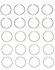C81004-100 Piston Ring Set for 1993-1997 Toyota 1.6L, 1.8L [+0.100 in. Oversize] - image 1