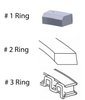 C81334-.50 Piston Ring Set for 1988-1993 Geo, Toyota 1.6L [0.50 mm Undersize] - image 2