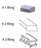 C81334-100 Piston Ring Set for 1988-1993 Geo, Toyota 1.6L [+0.100 in. Oversize] - image 2