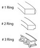 C83126-STD Piston Ring Set for 1995-2002 Mazda 2.3L [Standard Size] - image 2
