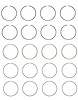 C85224-STD Piston Ring Set for 1987-1990 Dodge 2.0L [Standard Size] - image 1