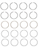 C86514-.50 Piston Ring Set for 1993-1996 Mitsubishi 2.4L [0.50 mm Undersize] - image 1