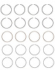 C87014-.50 Piston Ring Set for 1981-1983 Nissan 2.2L [0.50 mm Undersize] - image 1