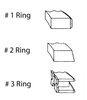 C87014-.50 Piston Ring Set for 1981-1983 Nissan 2.2L [0.50 mm Undersize] - image 2