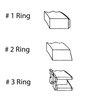 C87126-STD Piston Ring Set for 1987-1995 Nissan, INFINITI 3.0L [Standard Size] - image 2