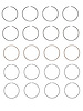 C87134-100 Piston Ring Set for 1982-1999 Isuzu, Chevrolet, GMC, Toyota 1.9L, 2.2L [+0.100 in. Oversize]