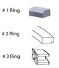 C87546-STD Piston Ring Set for 1988-1991 Lexus, Toyota 2.5L [Standard Size] - image 2