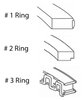 C88524-100 Piston Ring Set for 1975-1980 Toyota 2.2L [+0.100 in. Oversize] - image 2