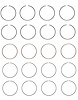 C89174-STD Piston Ring Set for 1990-1998 Nissan 2.4L [Standard Size] - image 1