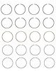 C89354-STD Piston Ring Set for 1983-1988 Ford 2.0L [Standard Size] - image 1