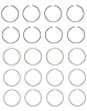 C91014-STD Piston Ring Set for 1986-1989 Toyota 2.2L [Standard Size] - image 1