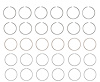 C92116-.50 Piston Ring Set for 1991-1995 Chevrolet, Oldsmobile, Pontiac 3.4L [0.50 mm Undersize] - image 1