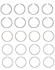 C95004-STD Piston Ring Set for 1994-2004 Toyota 2.4L, 2.7L [Standard Size] - image 1
