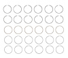 C96006-100 Piston Ring Set for 1991-2000 Chrysler, Dodge, Plymouth 3.5L, 3.8L [+0.100 in. Oversize]