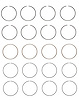 C96014-040 Piston Ring Set for 1985-1993 Ford, Mercury 2.3L [+0.040 in. Oversize] - image 1