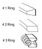 C99008-.75 Piston Ring Set for 2011-2021 Ford 6.7L [0.75 mm Undersize] - image 2