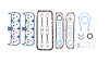 CR440A-1 Intake Manifold Gasket Set for 1973-1978 Dodge 7.2L - image 1