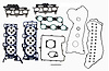 GM217HS-F MLS Engine Gasket Set for 2009-2011 Buick, Cadillac, Chevrolet, Pontiac 3.6L - image 1