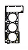 HCR167R-A MLS Head Gasket for 1998-2010 Chrysler, Dodge 2.7L - image 1