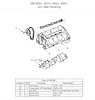 HK100 Rear Main Seal for 1957-2002 Buick, Cadillac, Chevrolet, GMC 4.6L, 5.0L, 5.3L, 5.7L
