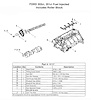 HK107 Camshaft Bolt for 1986-2001 Ford, Lincoln, Mercury 5.0L, 5.8L