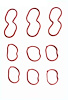 ICR167-A Intake Manifold Gasket Set for 1998-2010 Chrysler, Dodge 2.7L - image 1