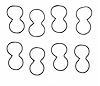 IF281-L Engine Gasket Set for 1998 Lincoln 4.6L - image 1