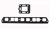 IM181 Intake Manifold Gasket Set for GSKT INT MARINE 181 3.0L LATE WITH SQUARE PORTS - image 1