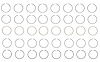 M10268-STD Piston Ring Set for 2010-2020 Ford 6.2L [Standard Size] - image 1