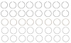 M10718-005 Piston Ring Set for 1959-1971 Chrysler, Dodge 6.3L, 7.0L [+0.005 in. Oversize] - image 1