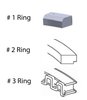 M34254-STD Piston Ring Set for 2013-2020 Acura, Honda 2.4L [Standard Size] - image 2